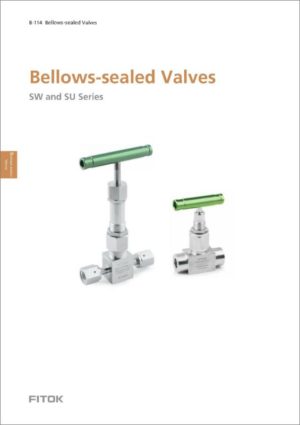 Fitok Bellows-sealed Valves SW and SU Series