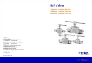 Fitok High Pressure Ball Valves