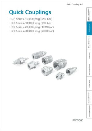 Fitok High Pressure Quick Coupling