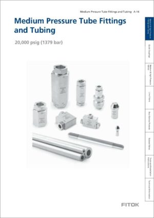 Fitok Medium Pressure Tube Fittings and Tubing